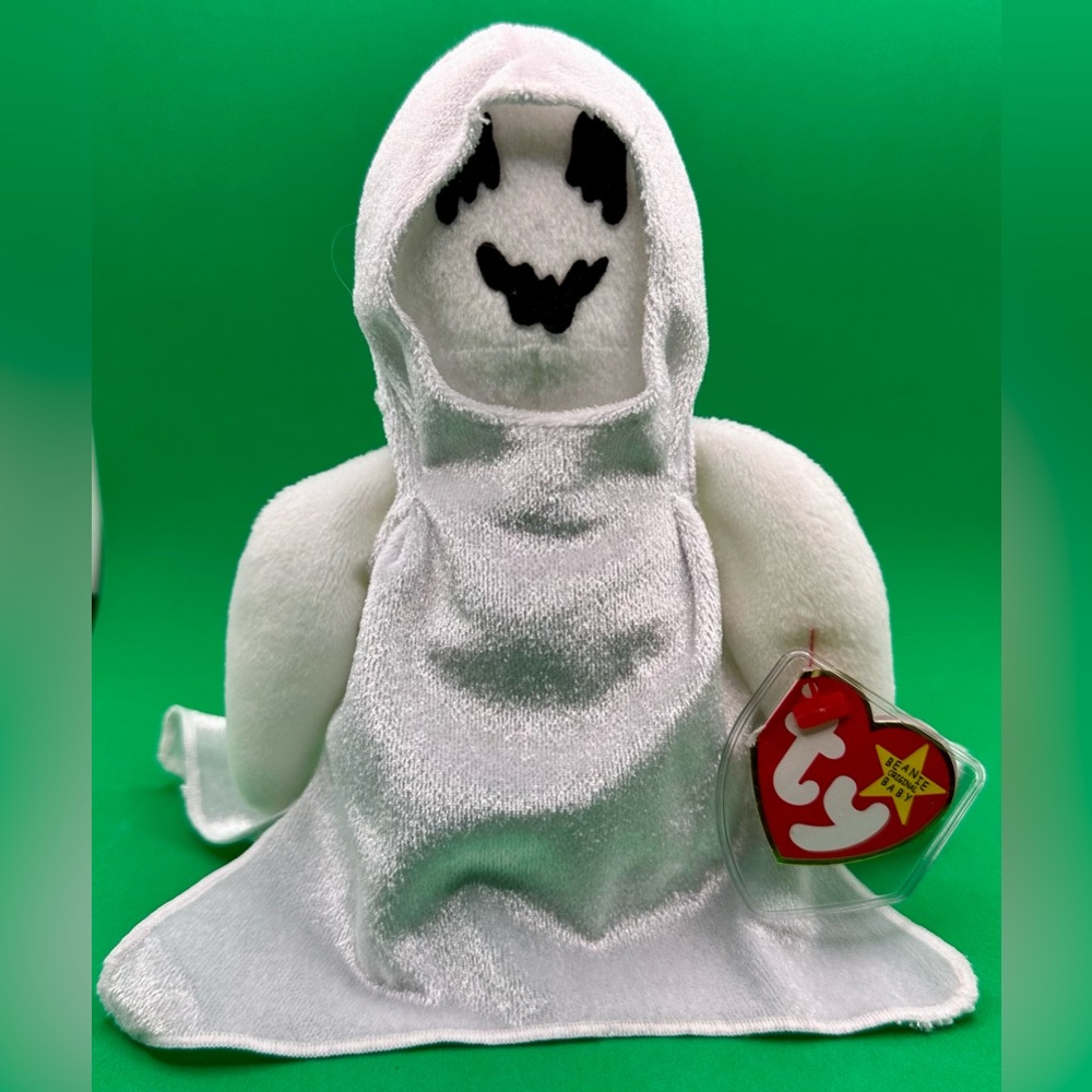 Ty Beanie Baby | Sheets the Ghost (5th Gen Hand Tag) | 8 inch | 10/31/1999